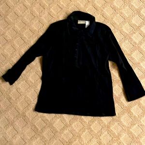 Liz Claiborne Liz Wear Black Long Sleeve Sweater Size Medium